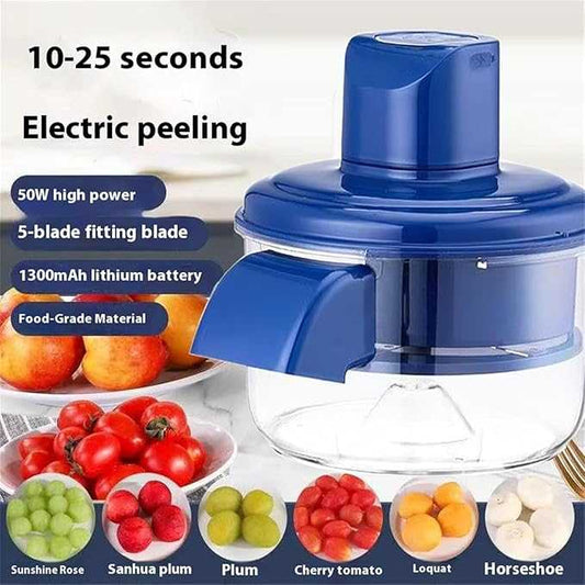 Electric Mini Fruit & Vegetable Chopper Peeler 50W Cordless