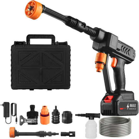 Cordless High Pressure Washer Gun with Lithium Battery