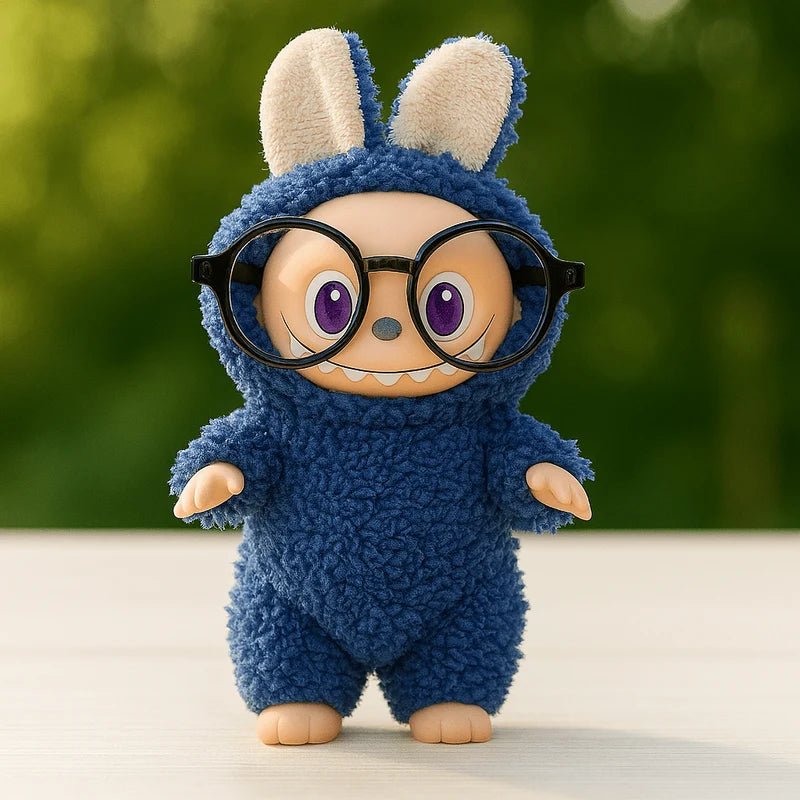 Labubu - Furry Bunny‑Monster with Removable Glasses - mallcrock