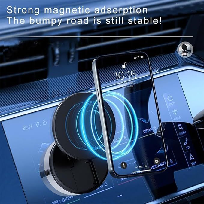 Magnetic Car Phone Holder 360° Rotation