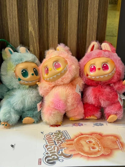 Cute Bunny Costume Plush Figure Collectible Toy Set
